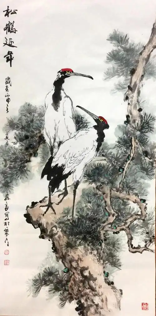晋葆良——中国著名花鸟画家的艺术传略