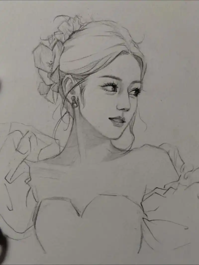 紫罗兰公主90.猜猜这是谁98#画画 #手绘 #迪丽热巴 # - 抖音