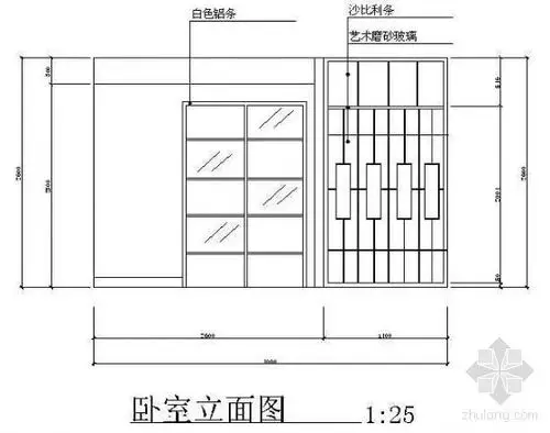 分享卧室立面设计资料下载