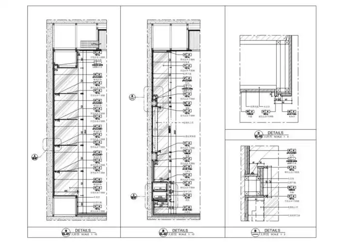 施工图深化之柜体大样节点分享