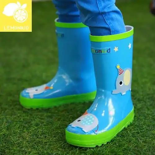 儿童雨鞋男童儿童雨靴冬季女童防滑保暖胶鞋大宝宝水鞋