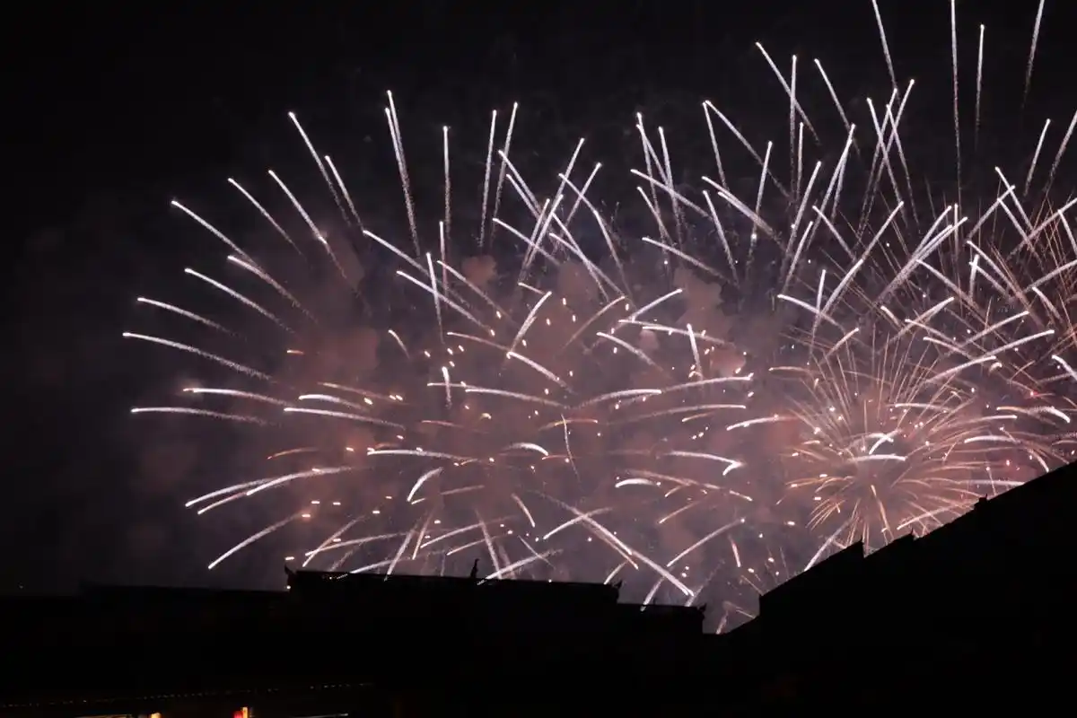 龙之梦元宵烟花#唯美意境  - 抖音