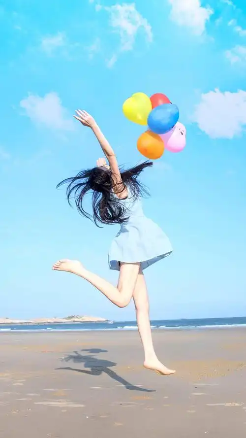 夏日小清新长发美女,高清锁屏图片,手机壁纸-桌面城市