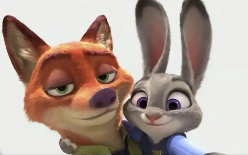 尼克狐尼克,你被捕啦!《疯狂动物城》