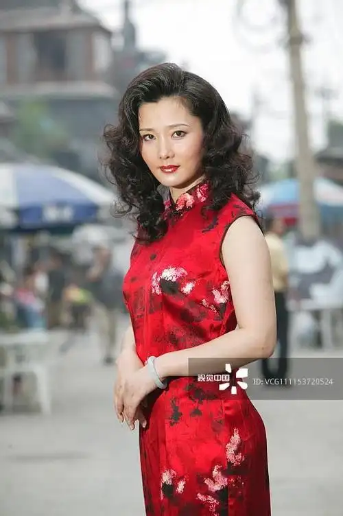 年轻时何赛飞穿旗袍优雅迷人,如今55岁何赛飞依旧风情万种!