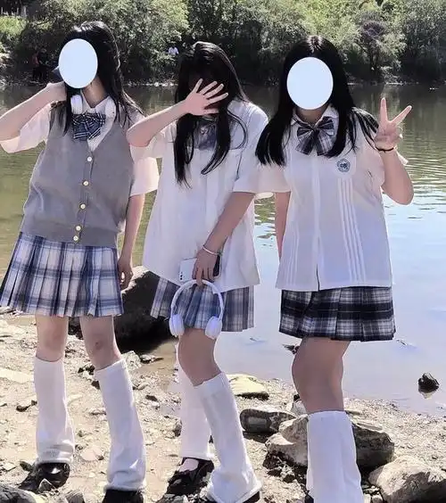 三人绝美挡脸闺蜜头像