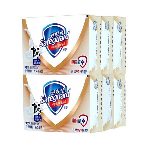 牛奶105克*6 舒肤佳抑菌香皂