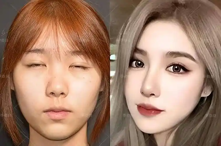 头条创作挑战赛##整容##隆鼻##赵露思