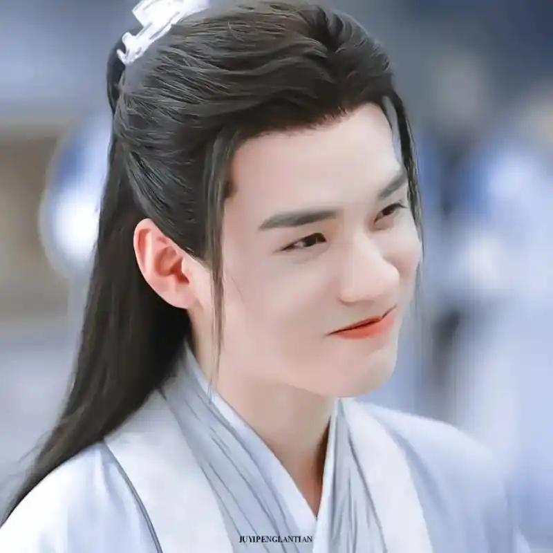 陌上人如玉公子世无双 #古风美男#龚俊温客行#白衣温温  - 抖音