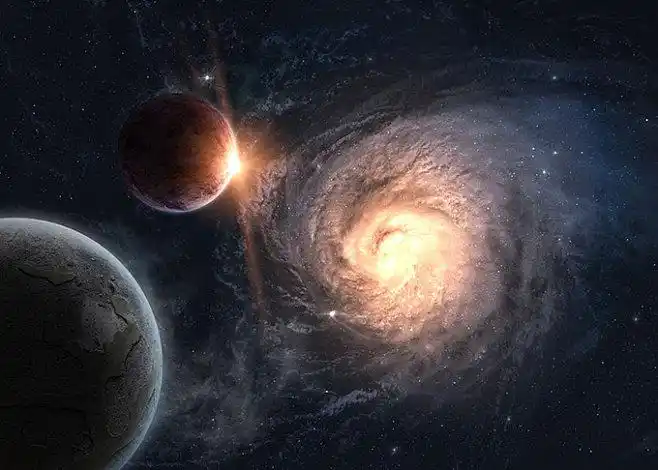 绚丽的宇宙星系美景高清图片