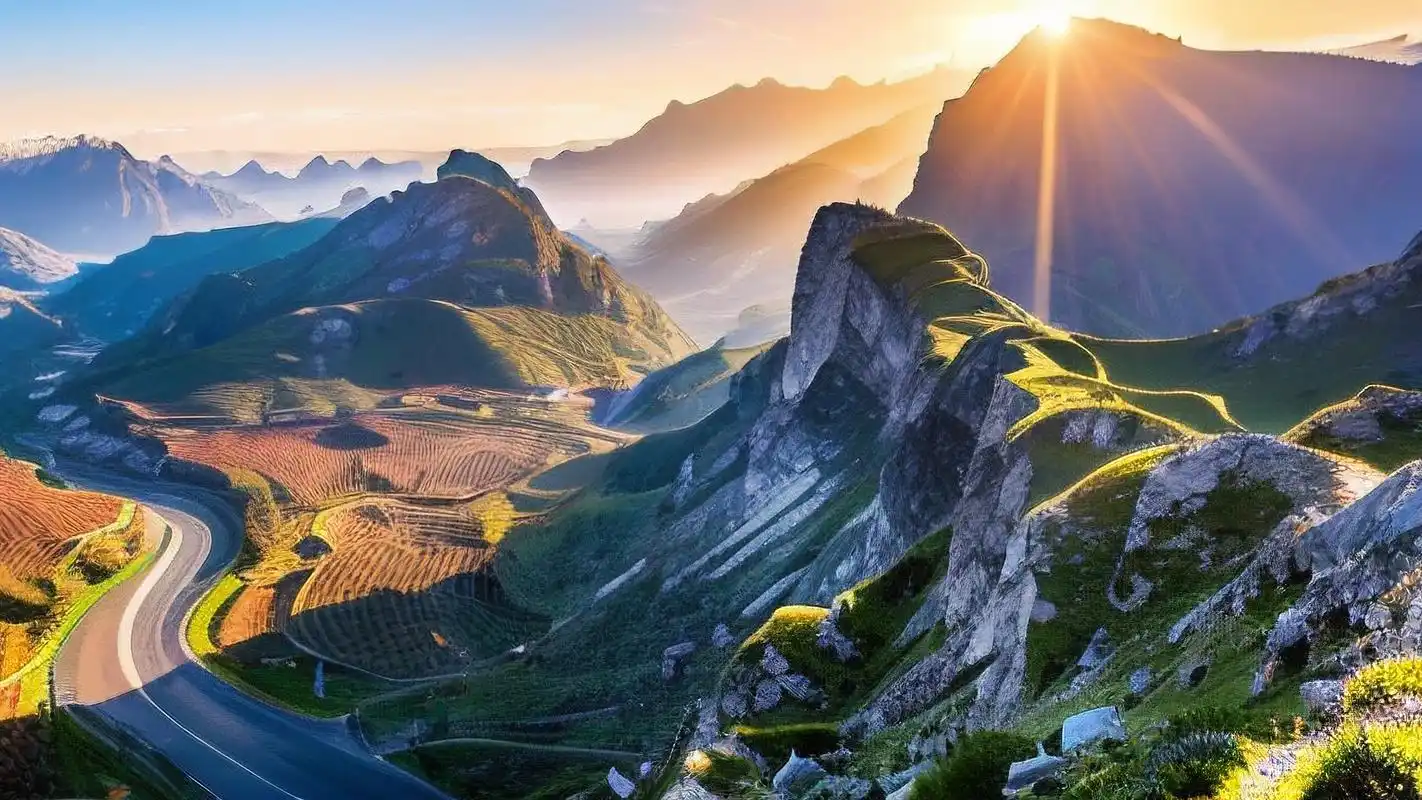 今天给大家带来一组超级炫酷的3d山峦背景图(9015),每一张都仿佛