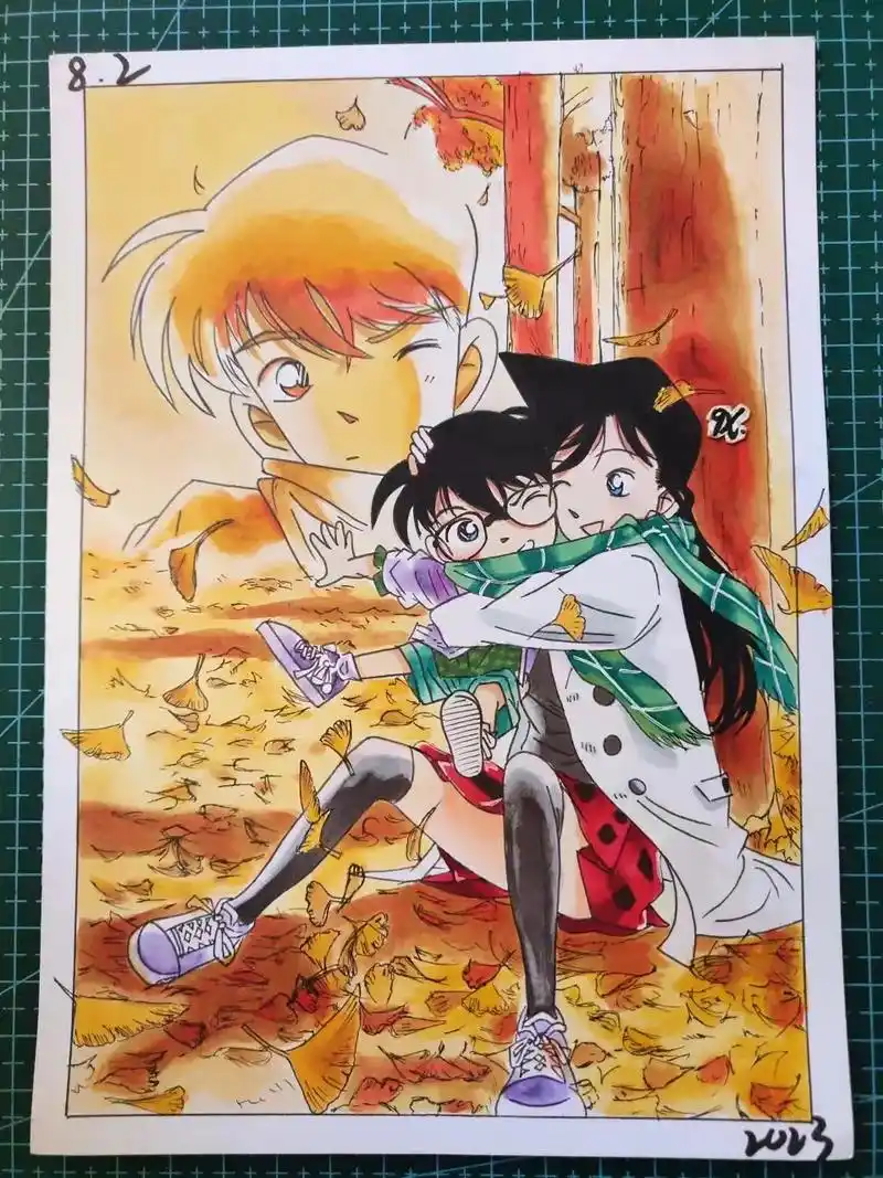 图文教程来啦09.#手绘动漫人物 #名侦探柯南 #动漫 - 抖音