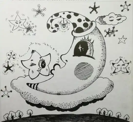 基础班线描临习范画作品