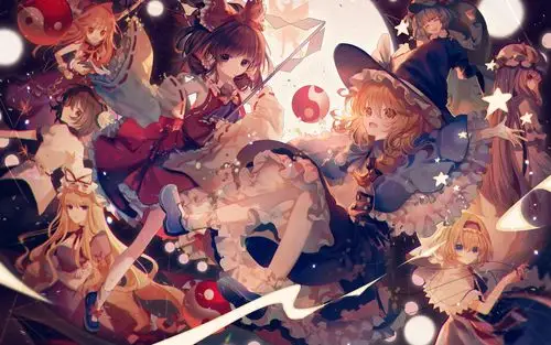 清新唯美的动漫女孩桌面壁纸-卡通动漫-手机壁纸下载-美桌网