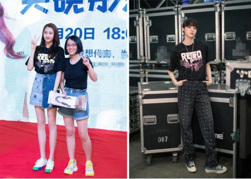 173关晓彤撞衫167欧阳娜娜终于知道身高和气质哪个更重要了