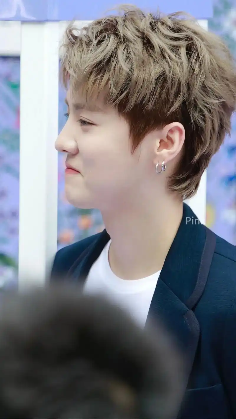 鹿晗 #西装杀 一秒钟八百个小表情的鹿哥太可爱了#谁懂啊真 - 抖音