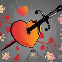 心被刀扎滴血的头像_微信头像图片大全