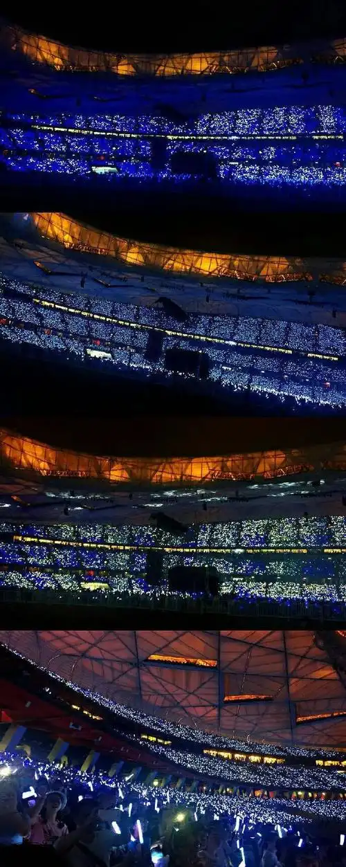 所有发光物都要藏公司会安排场控灯给tfboys一片橙海吗