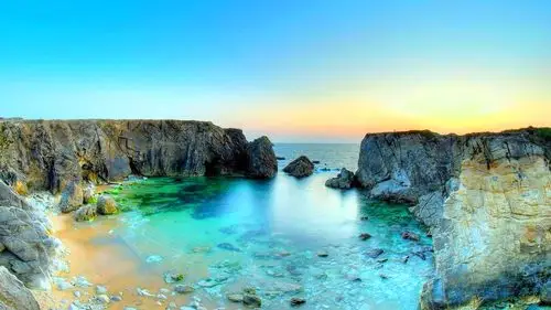 唯美清新海边美景壁纸_超美的意境海边_风景壁纸_