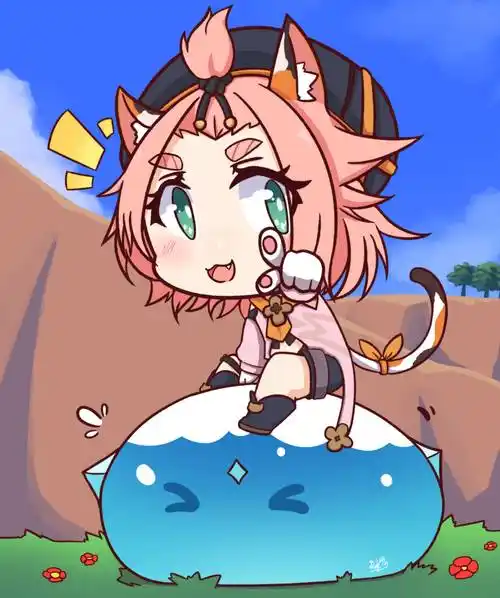 原神二次元美图_公众_微信_图片