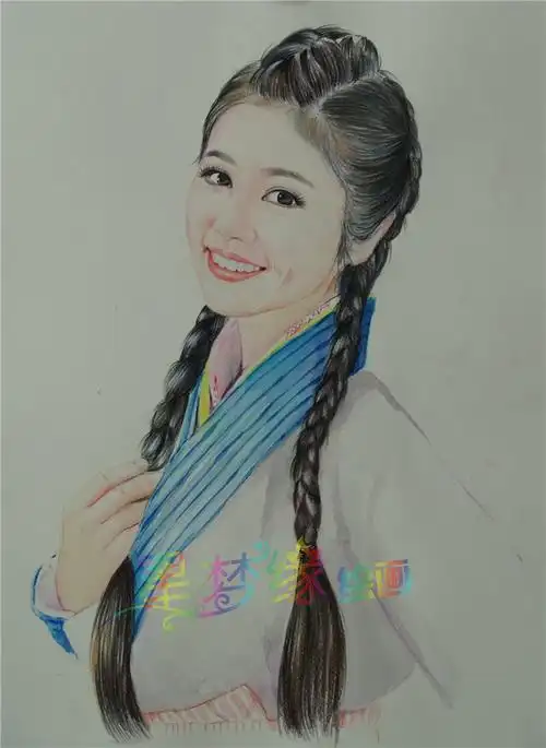 手绘素描画像定制情侣头像代画彩铅画画人物人物肖像手绘真人漫画