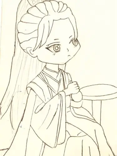 手绘q版温客行周子舒_手绘_山河令_山河令手绘_文化_绘画