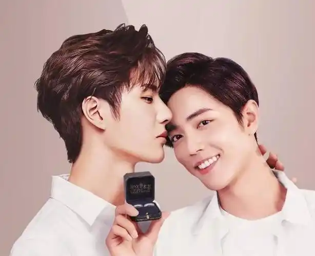 王一博银发撕漫感大片曝光和肖战是什么关系