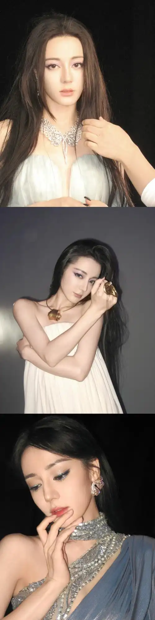 迪丽热巴小时候的童年照片