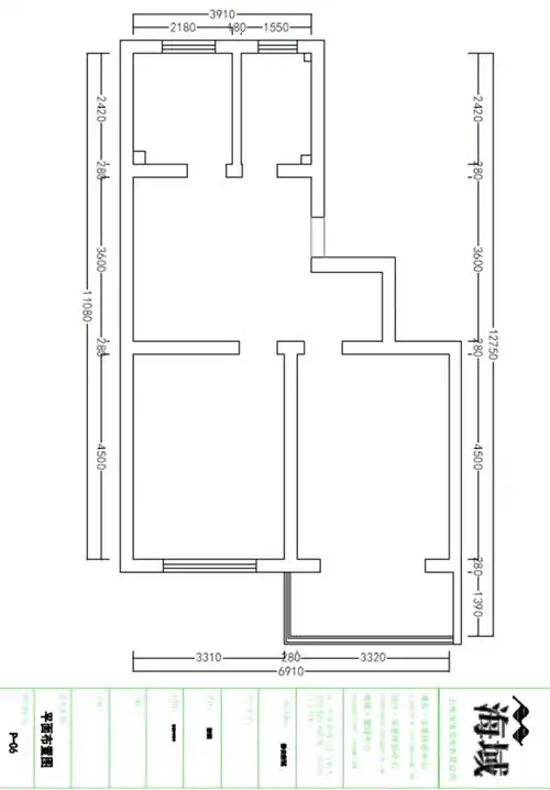 闵行区静安新城80平现代简约风格两室一厅装修效果图-统帅装饰
