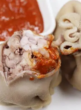 羊肚包羊脑包肚包脑网红内蒙古草原肚包肉清真肚包脑吃播草原美食淘商