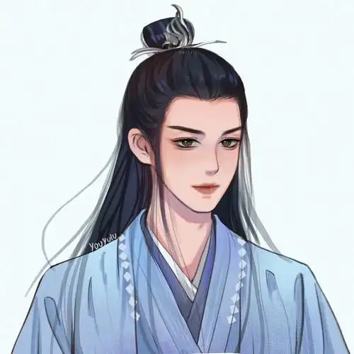 手绘男头女头,经典影视角色情侣头像