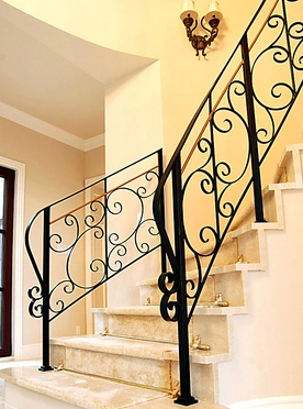 关于铁艺楼梯扶手的5大好处以及如何保养