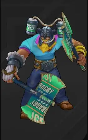 lol铁哥们儿奥拉夫炫彩皮肤多少钱铁哥们儿奥拉夫炫彩皮肤特效视频