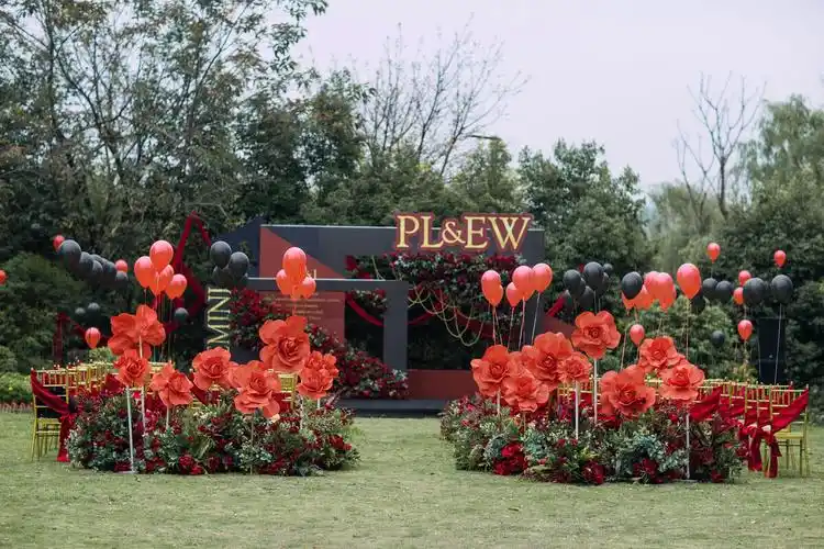 户外婚礼现场布景设计分享