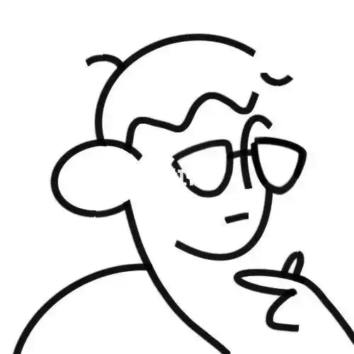 简易线条男生头像(有女款,可定制)