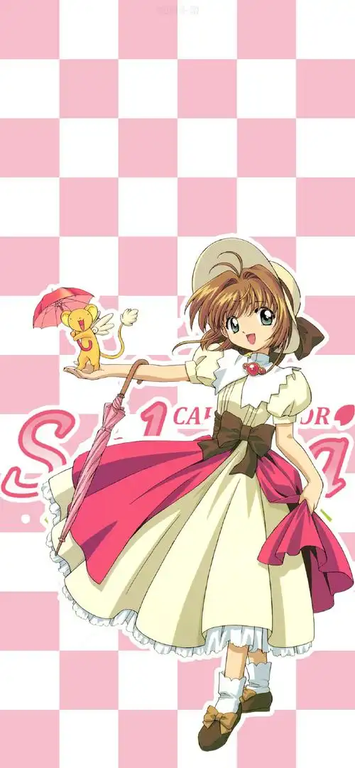 95百变小樱套图壁纸9178917891知樱和可爱三小只#魔卡