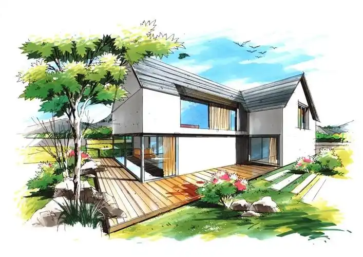 【建筑手绘作品分享】大哥,你哩效果图没有我哩好看! - 知乎