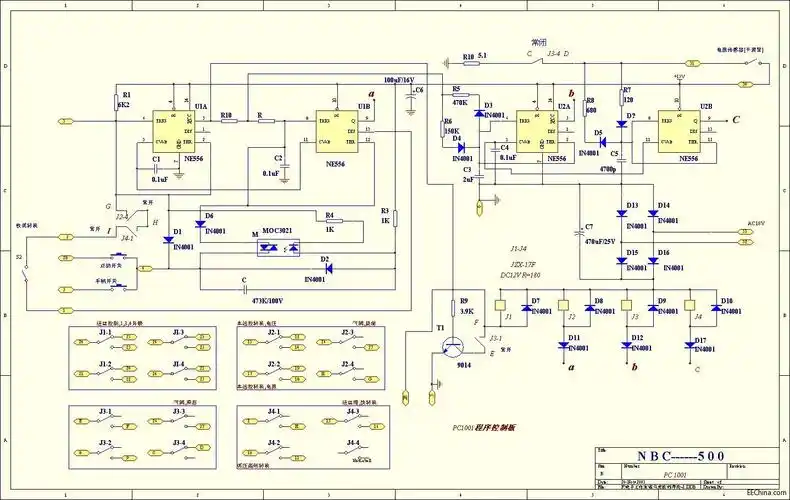 蓄电池电焊机电路图