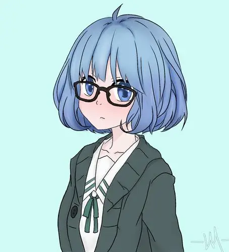 二次元|动漫|单幅漫画|来杯橙汁 - 临摹作品 - 站酷 (zcool)