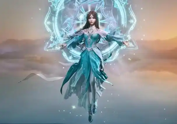 宁荣荣九彩神装曝光青衣飘带美出天际斗罗第一绝色神女出炉