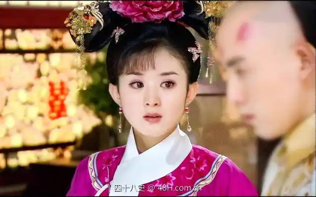 《还珠格格》晴儿剧照(图片来自网络)