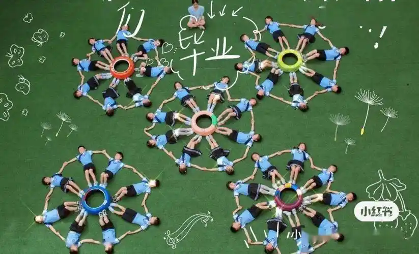 幼儿园创意毕业照就该这样拍,每一张都超有爱!