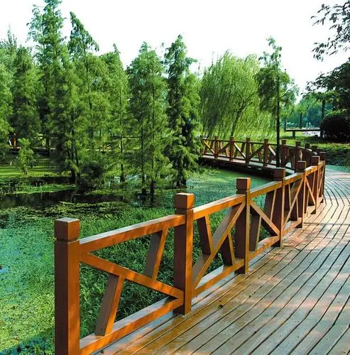 陪你走过四季变换—京博木基户外木栈道