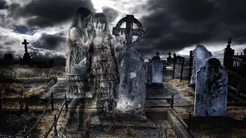 万圣节幽灵骷髅主题恐怖阴森桌面壁纸高清