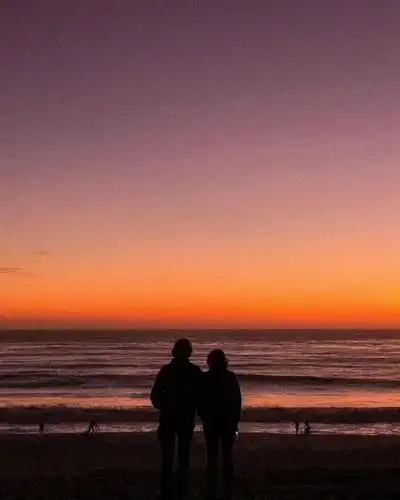 日落朋友圈背景图 | 11.22_一面