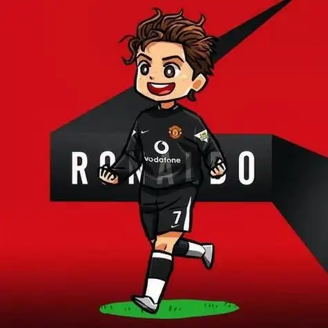 q版c罗头像 头像图片大全 -【爱个性】