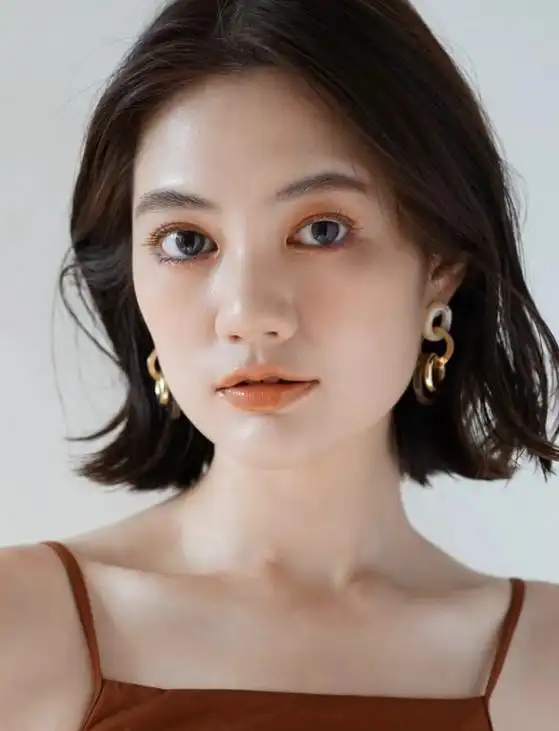 毛晓彤的"齐耳短发"惊艳了!时尚减龄又好看,特适合圆脸女生