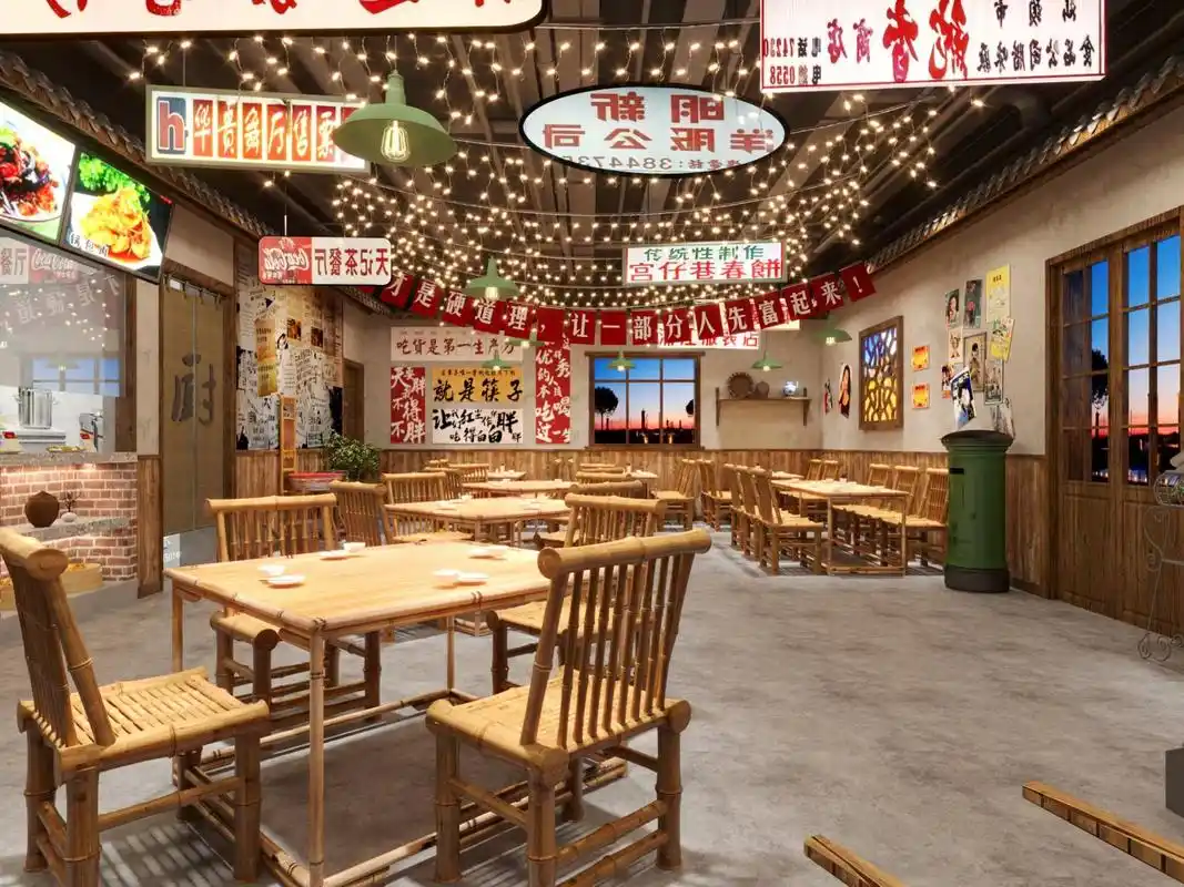 合肥主题餐厅装修,怀旧风主题设计,带你回到那光辉岁月