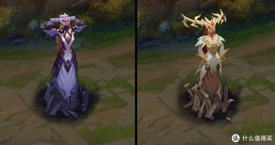 重返游戏lol团战利器连环控制女巫丽桑卓新皮肤鉴赏