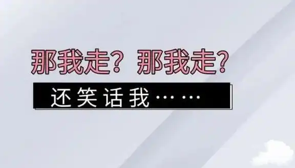 我丑那我走什么梗 那我走什么梗下一句 那我走什么梗
